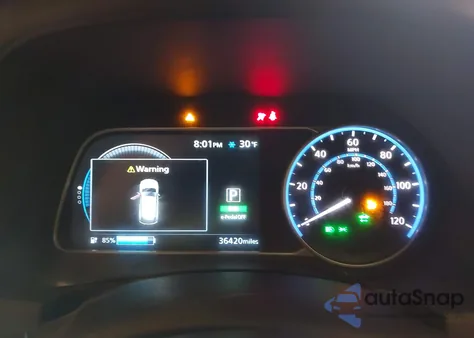 2020 Nissan Leaf Sv 40 Kwh из США, поврежденный, VIN 1N4AZ1CP8LC308485